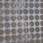D797 circulos plata metalizado 6mm