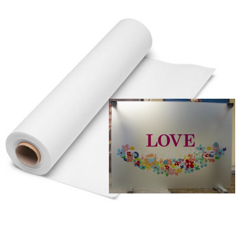 AUTOSUB-3502, Vinilo Autoadhesivo Sublimable Esmerilado Empañado