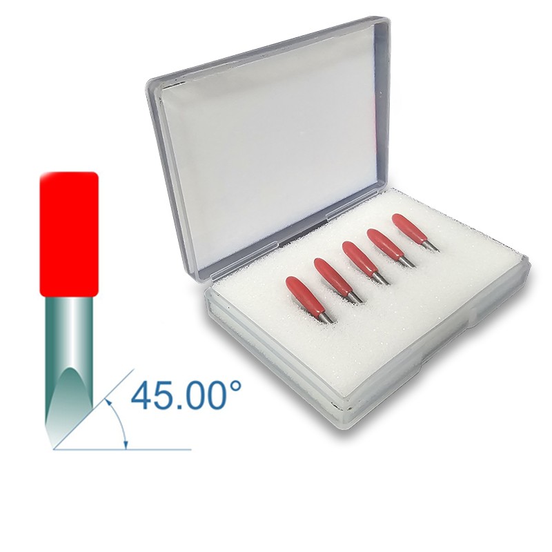 Cuchilla de 45° para Plotter de Corte 5 Unidades