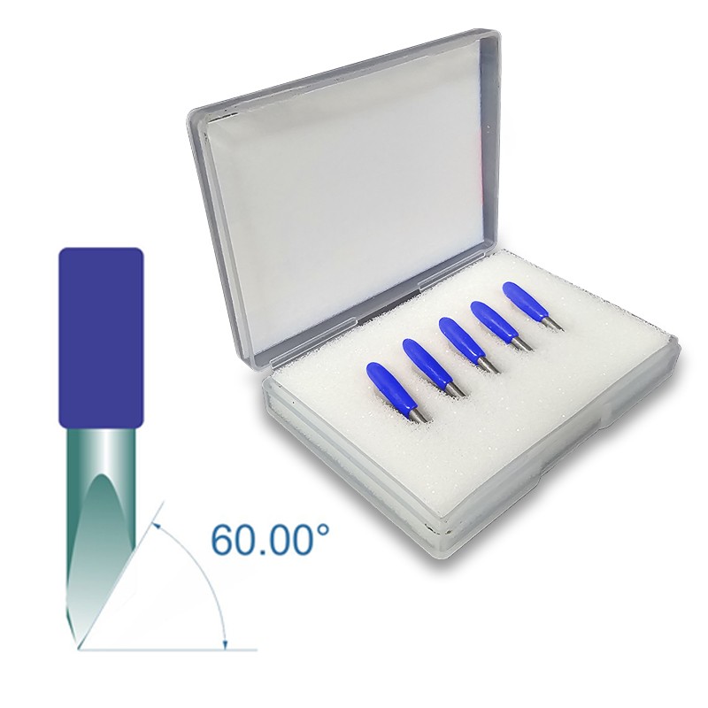 Cuchilla de 60° para Plotter de Corte 5 Unidades