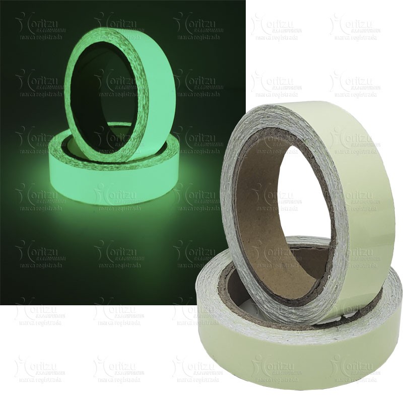 Cinta Fotoluminiscente Autoadhesiva 25mm Ancho