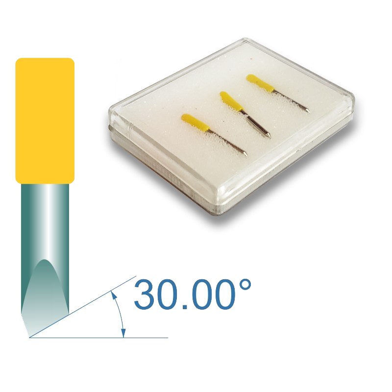 Cuchilla de 30° para Plotter de Corte, Caja de 3 Unidades