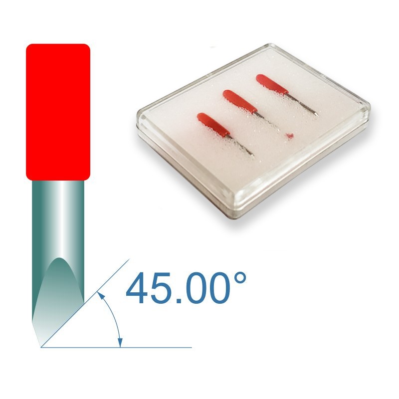 Cuchilla de 45° para Plotter de Corte, Caja de 3 Unidades