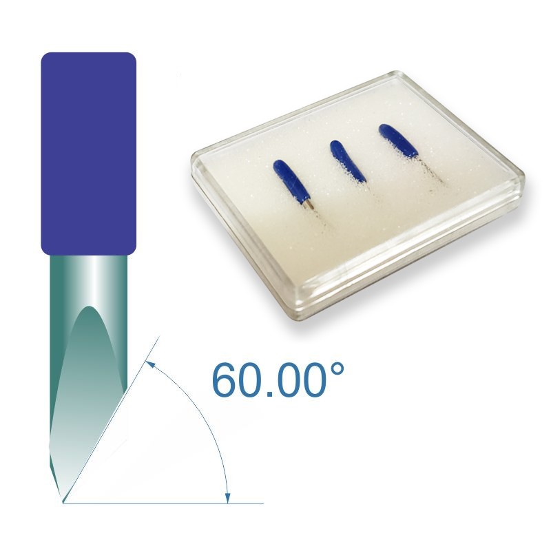 Cuchilla de 60° para Plotter de Corte, Caja de 3 Unidades