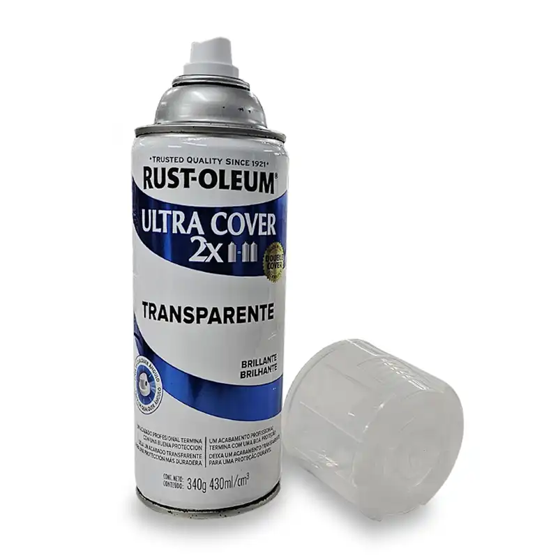 Aerosol Barniz Transparente Brillante X2 RUST OLEUM