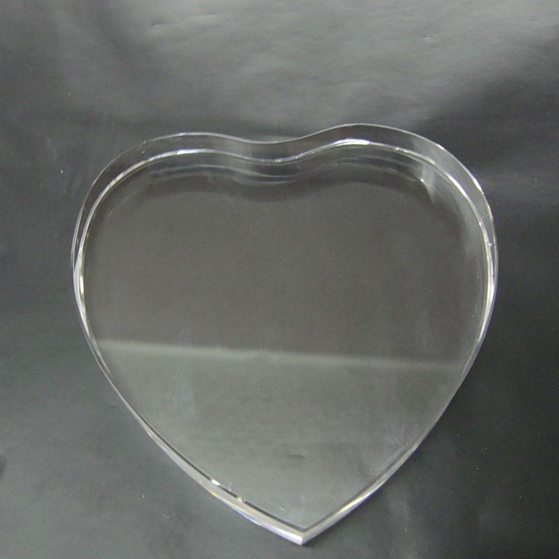 Trofeo de Cristal Transparente para Grabar con Laser