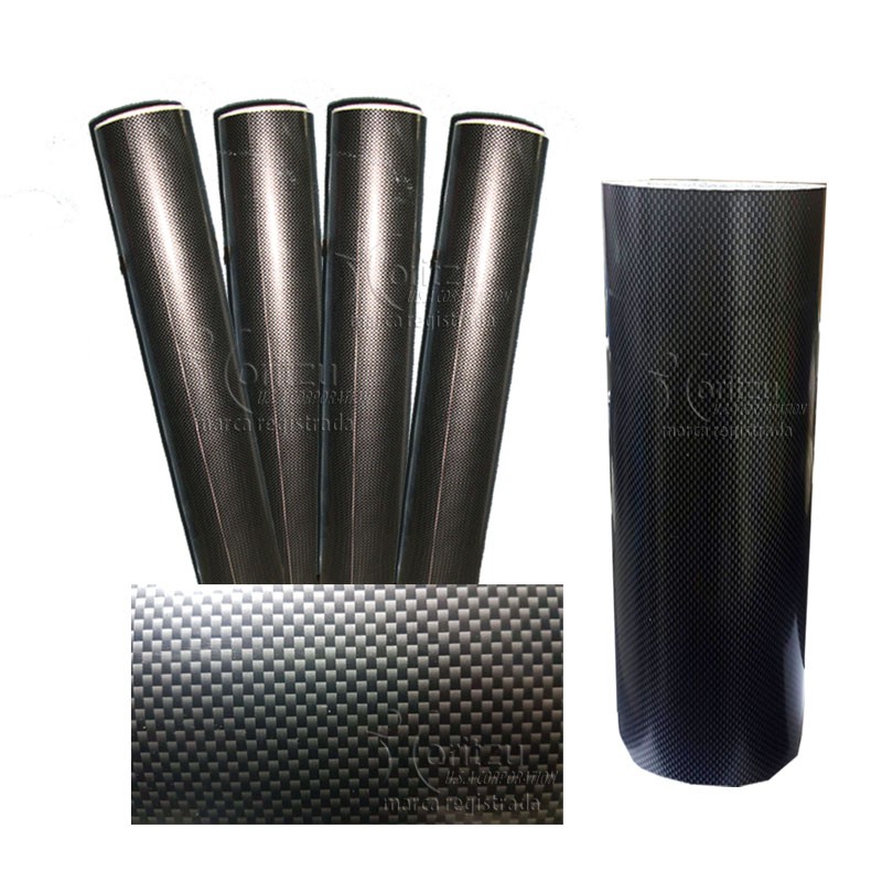 Vinilo Autoadhesivo Fibra de Carbono
