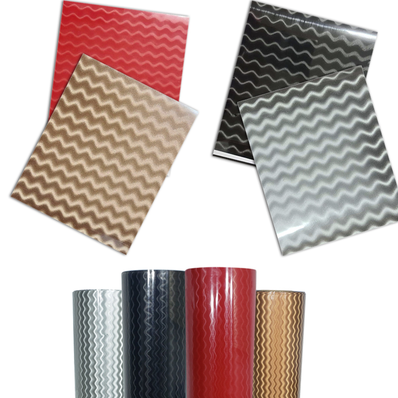 Vinilo Textil Termoadhesivo Ondulado 3D en Hojas de 23x20cm