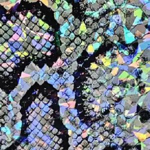 4114 VÍBORA PLATEADO TORNASOLADO